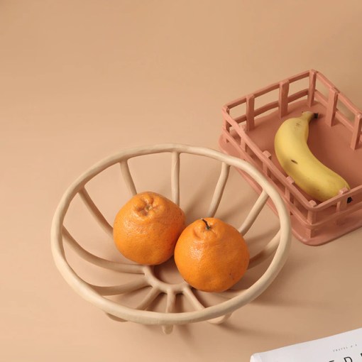 Lazzy House Resin Fruit Tray
