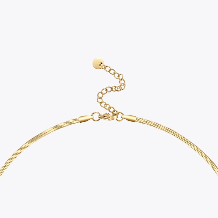 The Classic Snake Chain Stars Choker Necklace The Classic Snake Chain Stars Choker Necklace