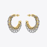 Punk Circle Loop Earrings 4