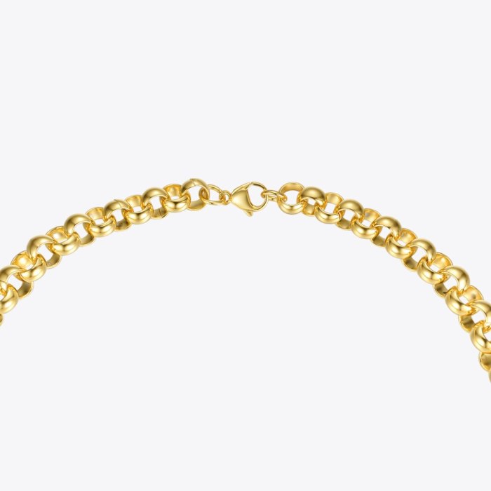 Gold Chain Choker Necklace