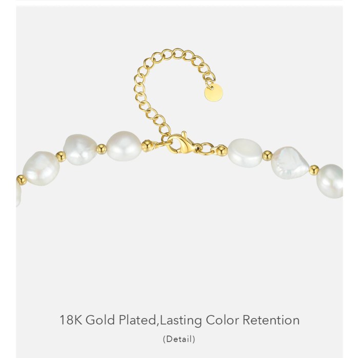 The Only Natural Pearl Choker Necklace The Only Natural Pearl Choker Necklace