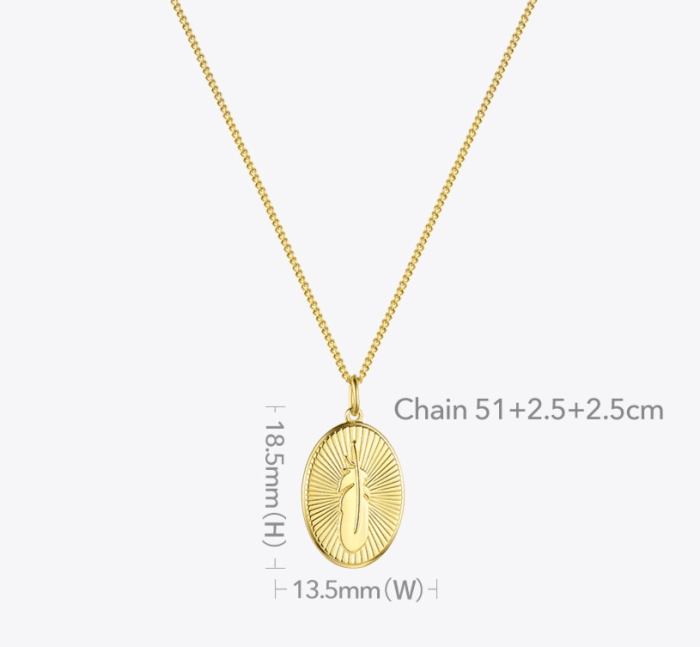 Kouwi recommends The True Feather Necklace.