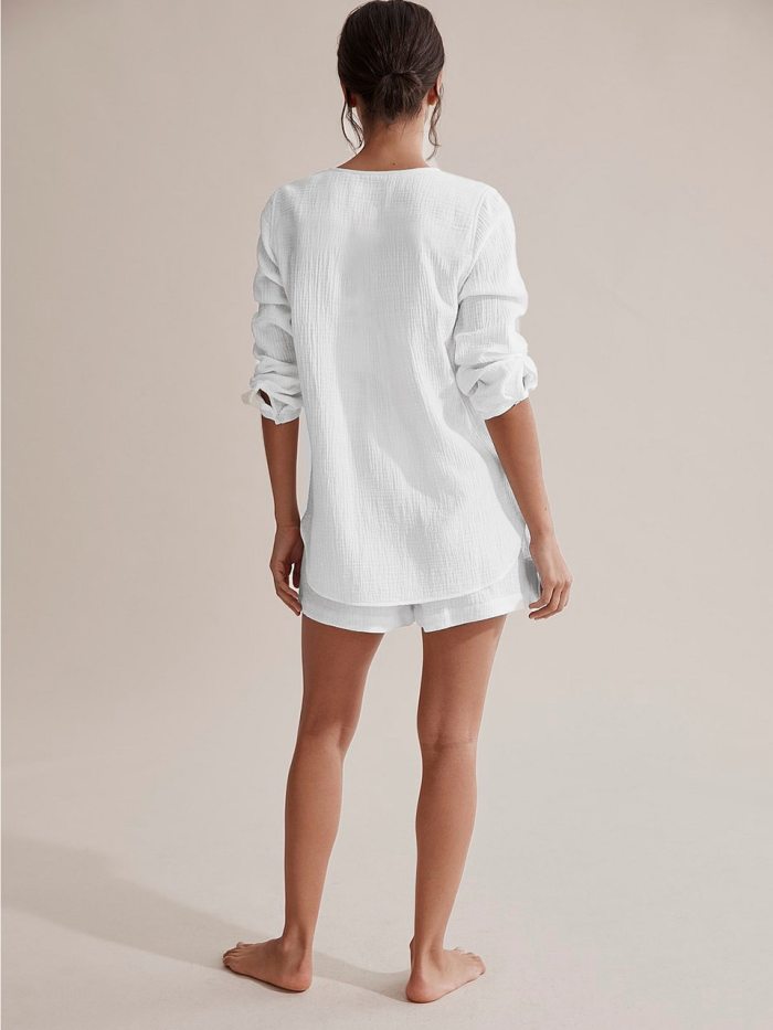 The low tide relaxed shorts & shirt set. 3