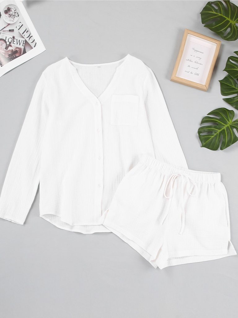 The low tide relaxed shorts & shirt set. 4 The low tide relaxed shorts & shirt set. 4