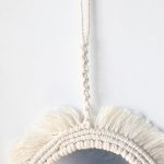 Bohoi Macrame Fringe Mirror 4