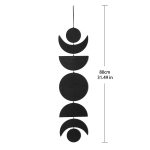 Farmhouse Beaded Wooden Moon Phase Garland 4 Farmhouse Beaded Wooden Moon Phase Garland 4