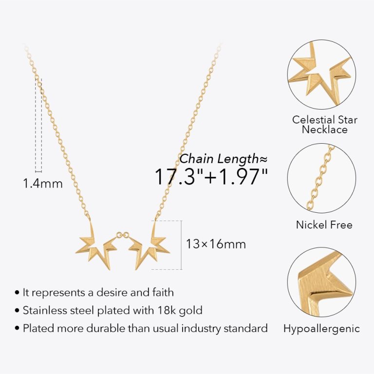 Celestial Star Necklace 2
