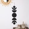 Farmhouse Beaded Wooden Moon Phase Garland 2