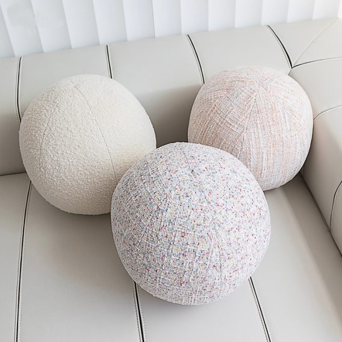 Spherical Luxury Round Cushion 1