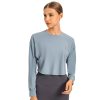 Haute Long Sleeve Cropped T Shirt 2