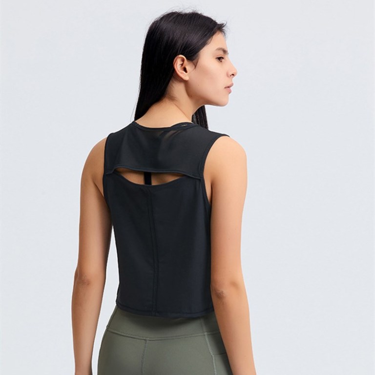 Women's Athlete Cut Workout Crop Top