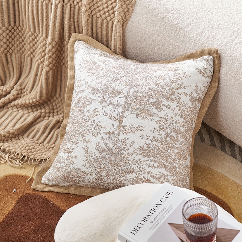 Ivory Linen Cotton Cushion Cover 2