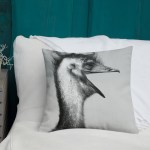 all-over-print-premium-pillow-18x18-front-lifestyle-4-63bbdb7e319ed.jpg Smiling Ostrich Luxury Cushion