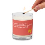 glass-jar-soy-wax-candle-white-front-2-63bbb0accb4e6.jpg Sarcastic Not Free Soy Candle