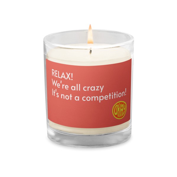 glass-jar-soy-wax-candle-white-front-63bbb0ed5e077.jpg Sarcastic Crazy Soy Candle