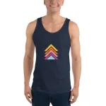 mens-staple-tank-top-navy-front-63bbb42450686.jpg Vida Rebel Men's Summer T Shirt Tank
