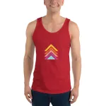 mens-staple-tank-top-red-front-63bbb424507db.jpg Vida Rebel Men's Summer T Shirt Tank