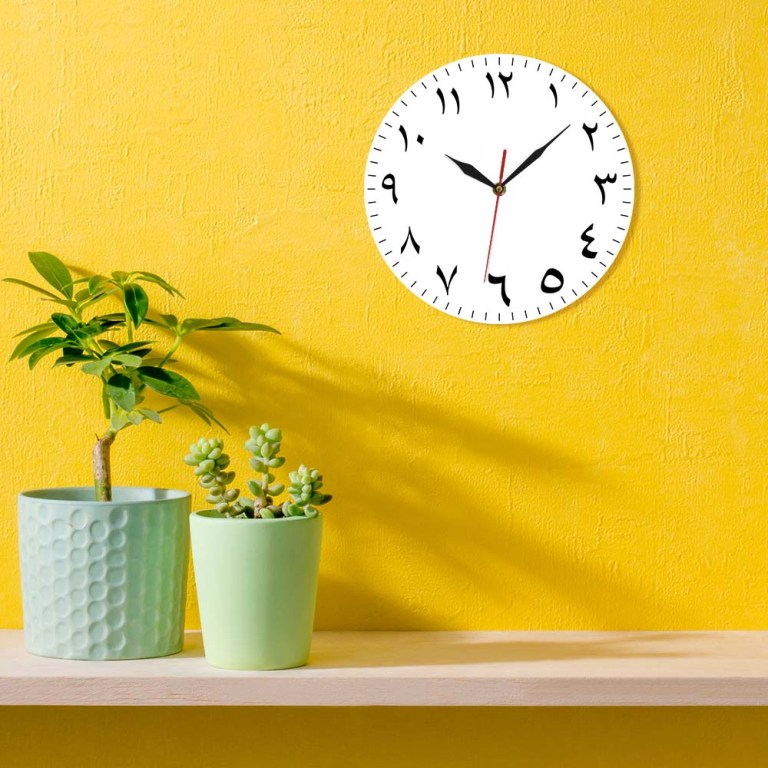 Arabic Numerals Minimalist Wall Clock 4 Arabic Numerals Minimalist Wall Clock 4