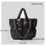 barley quilted tote bag assorted colours on sale
