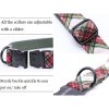 Plaid Dog or Cat Collar with Bow Tie 2