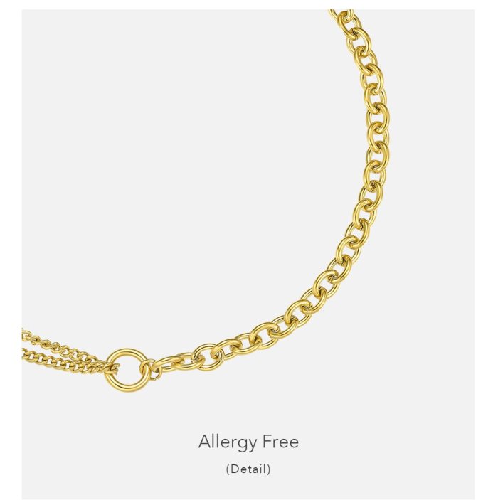 Linked Chain Choker Necklace 8