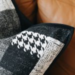 DUNXDECO Cushion Cover Decorative Pillow Case Luxury Vintage Black Chenille Houndstooth Jacquard Art Coussin Sofa Bedding Decor 5 DUNXDECO Cushion Cover Decorative Pillow Case Luxury Vintage Black Chenille Houndstooth Jacquard Art Coussin Sofa Bedding Decor 5