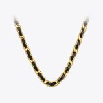 Leather Chain Necklace Great Gift Leather Chain Necklace Great Gift