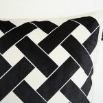 Soft Modern Geometric Velvet Cushion 5