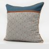 Luxurious Geometric Jacquard Patchwork Cushion 2