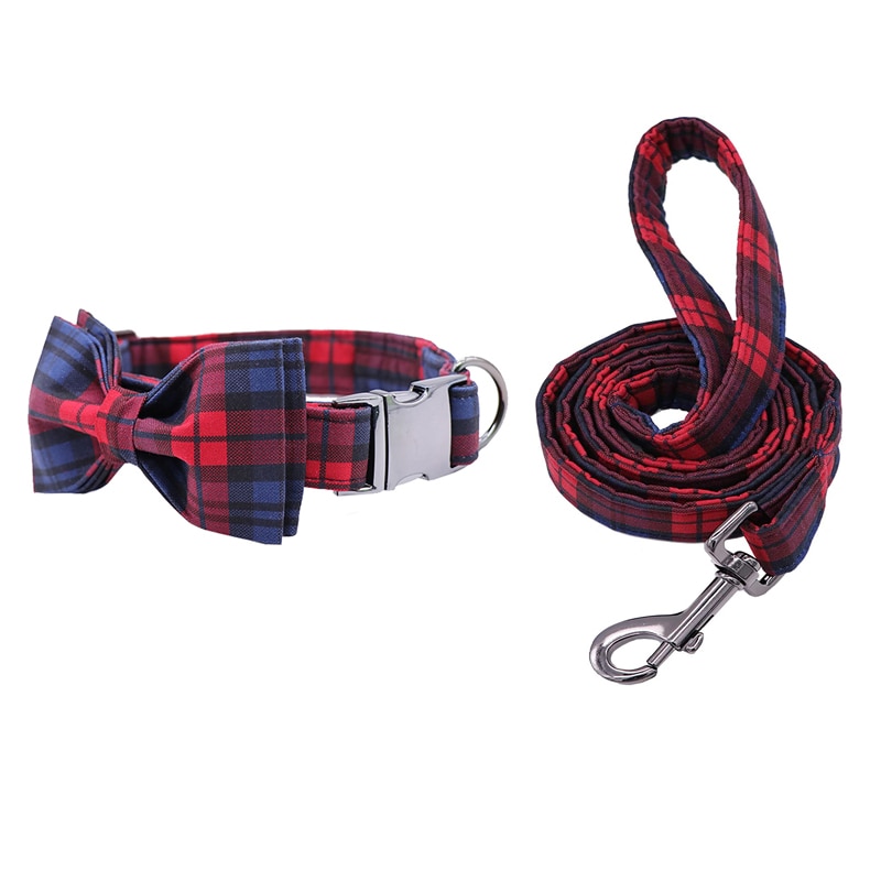 collar bow leash