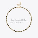 Leather Chain Necklace 3 Leather Chain Necklace 3