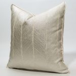 Luxury Ivory Geometric Art Cushion Cover 3