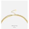 Linked Chain Choker Necklace 9