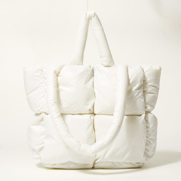 Barley - Fluro Green Quilted Tote Bag 9
