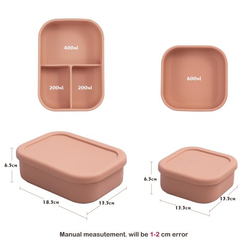 Kids Silicone Lunch Box Kids Silicone Lunch Box