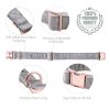 Paws Velvet Dog /Cat Adjustable Collar and Leash Set Gray 4 Paws Velvet Dog /Cat Adjustable Collar and Leash Set Gray 4