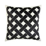 Soft Modern Geometric Velvet Cushion 2