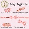 Summer Daisy Dog Collar and Bow Tie 2 Summer Daisy Dog Collar and Bow Tie 2