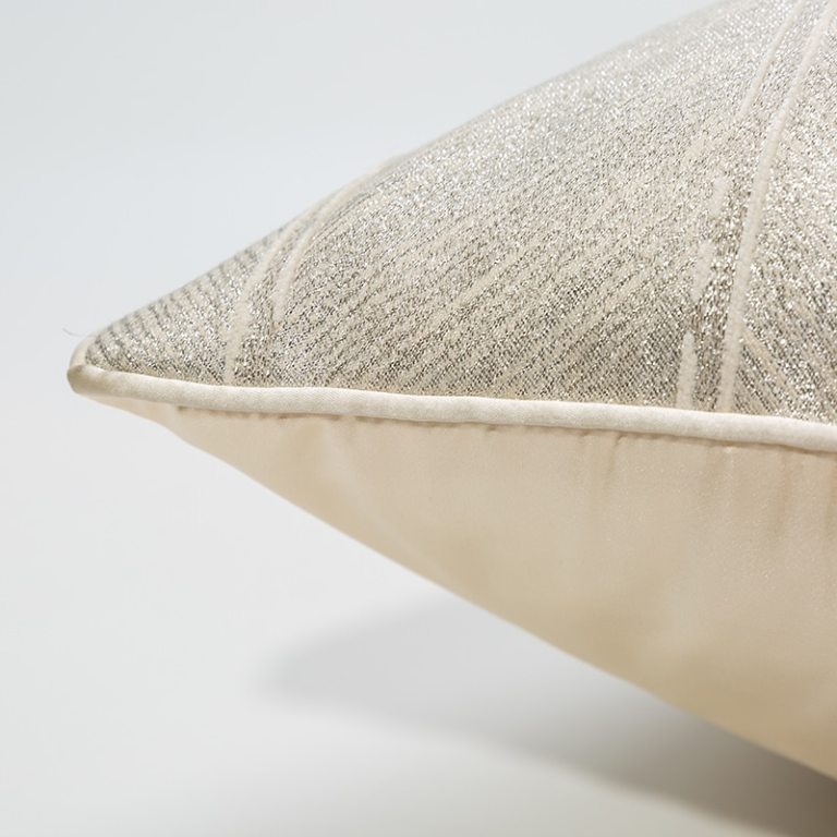 Luxury Ivory Geometric Art Cushion Cover 6