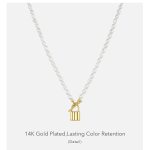 Natural Pearl Chain Choker Necklace 7