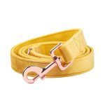 Paws Velvet Dog Cat Collar Yellow 4 Paws Velvet Dog Cat Collar Yellow 4