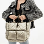 barley quilted tote bag assorted colours on sale