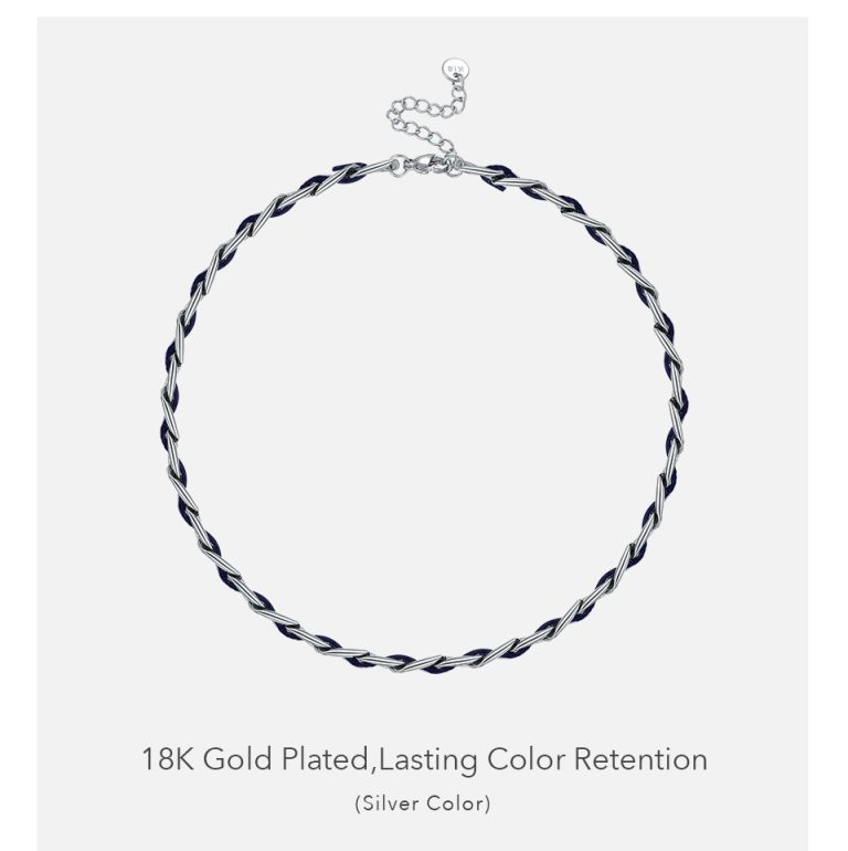 Leather Chain Necklace 7 Leather Chain Necklace 7