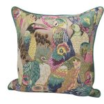 Jungle Birds Jacquard Art Cushion 3