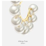 Pearl Hoop Earrings 8
