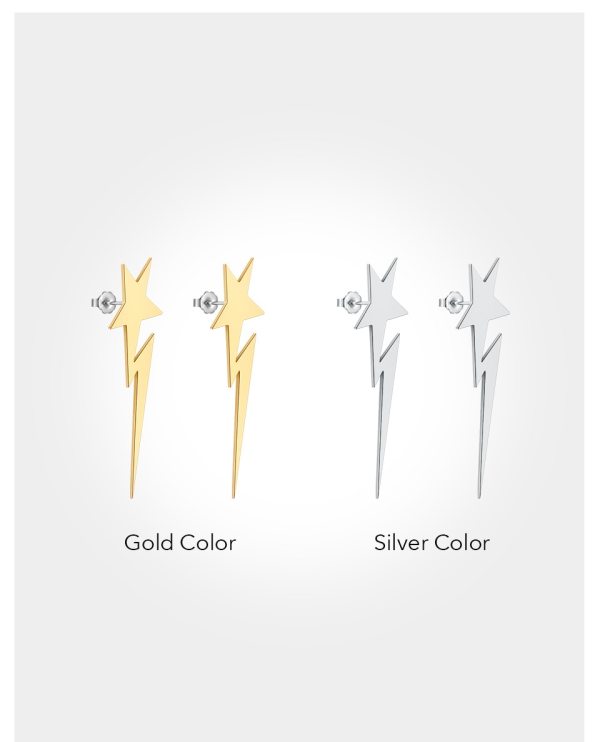 Lightning Drop Star Earrings 10 Lightning Drop Star Earrings 10