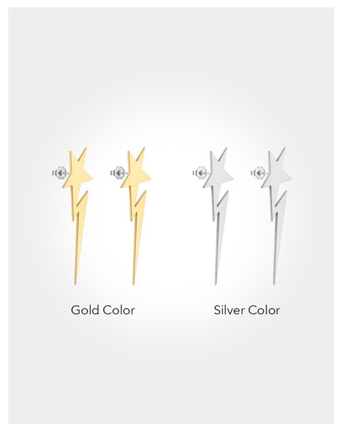 Lightning Drop Star Earrings 10 Lightning Drop Star Earrings 10