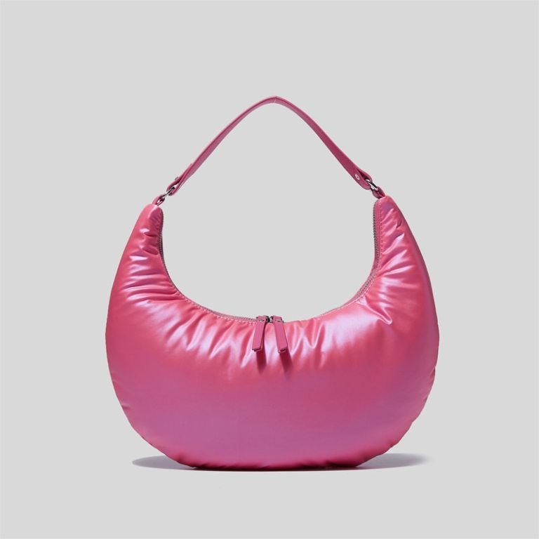 Barley - Half Moon Quilted Shoulder Bag 7