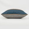 Luxurious Geometric Jacquard Patchwork Cushion 4