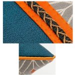 Luxurious Geometric Jacquard Patchwork Cushion 5